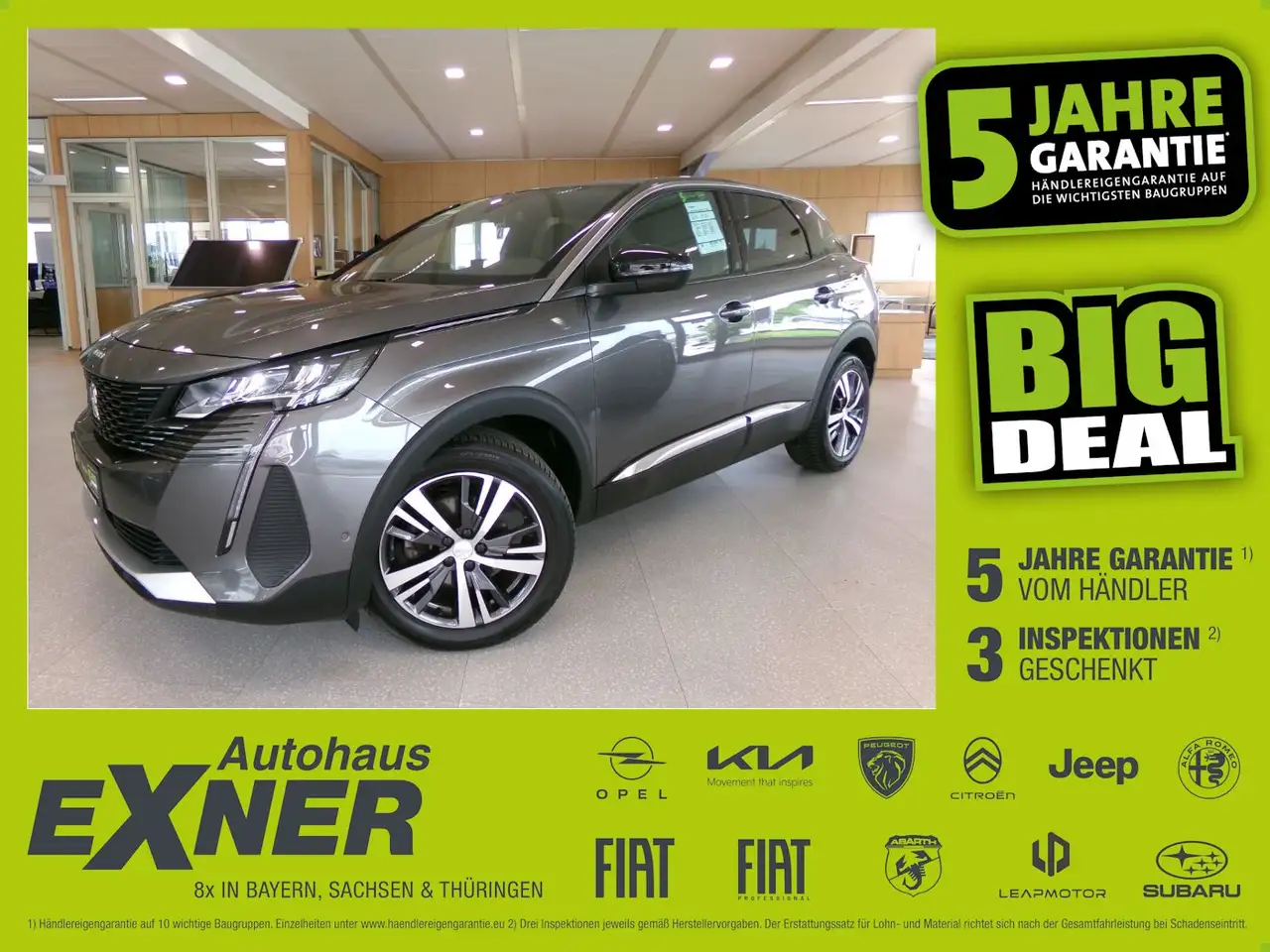 Peugeot 3008 1.2 PureTech ALLURE LED+Navi+SHZ+Winterp. — Gera