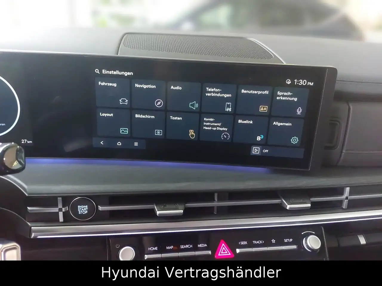 Hyundai SANTA FE 1.6 T-GDI Hybrid INTRO 4WD — معرض صور السيارة 9
