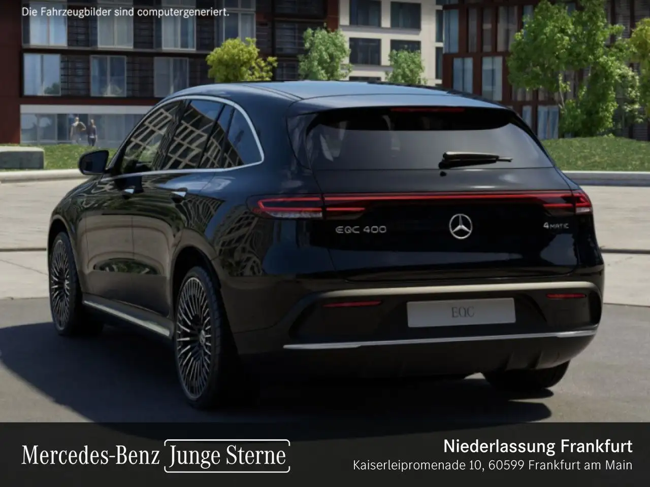 Mercedes-Benz EQC 400 4M AMG+360+MULTIBEAM+FAHRASS+BURMESTER+HUD — Vehicle gallery 22