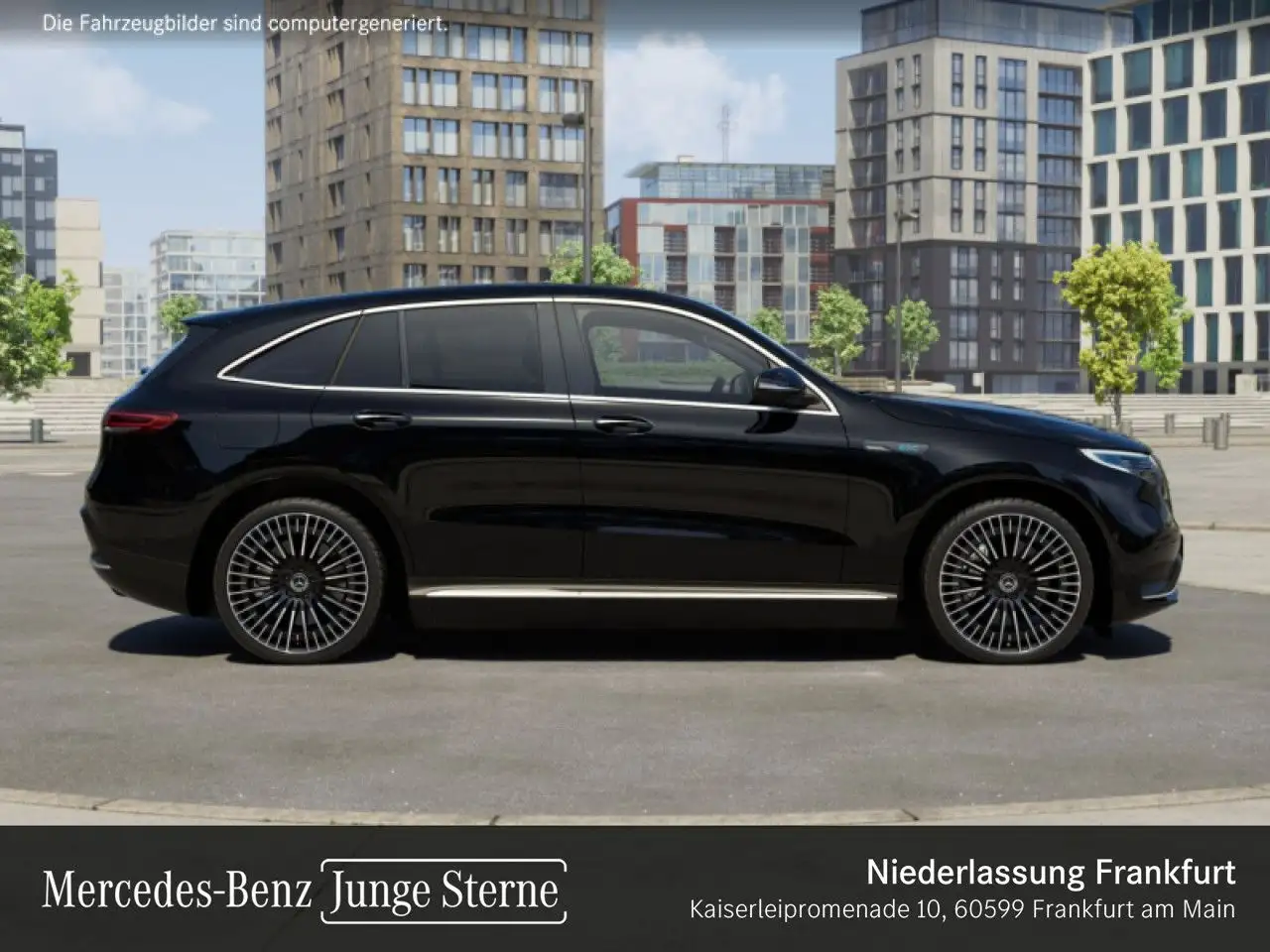 Mercedes-Benz EQC 400 4M AMG+360+MULTIBEAM+FAHRASS+BURMESTER+HUD — Vehicle gallery 21
