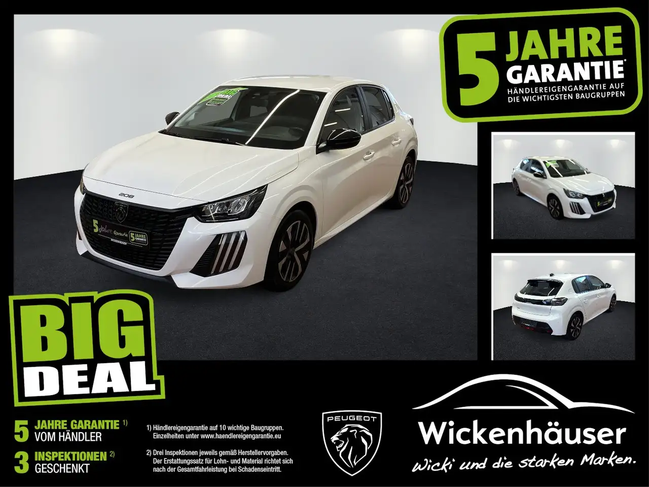 Peugeot 208 1.2 PureTech 100 Active KeyLess+PDC+Facelift — Wolfratshausen / Ob.