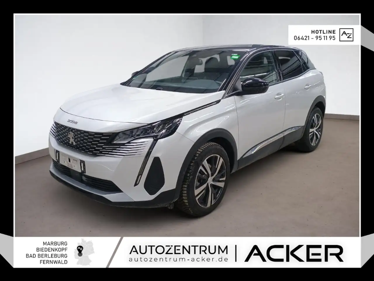 Peugeot 3008 Hybrid 145 Allure Pack e-DSC6 RFK -58%* — Marburg