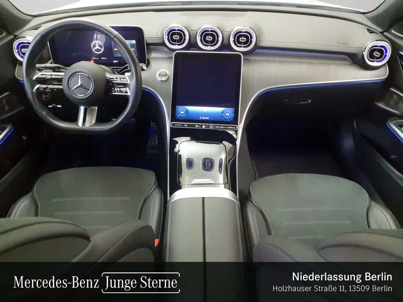 Mercedes-Benz C 200 AMG+NIGHT+PANO+BURMESTER+KAMERA+TOTW+KEYLESS — Galerie du véhicule 12