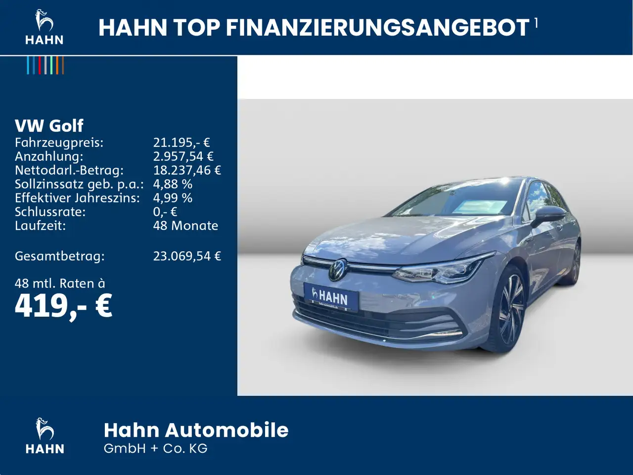 Volkswagen Golf 1.5TSI Style Navi LED+ ACC Cam ergo MFL App — Galería del vehículo 2