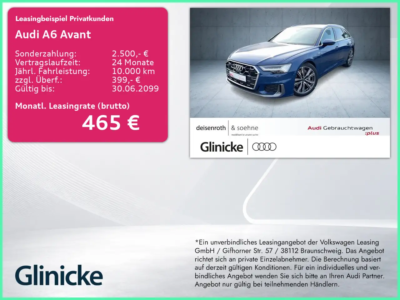 Audi A6 S line 50 TFSI e AHK/HDMatrix/ACC/20'' — Alsfeld