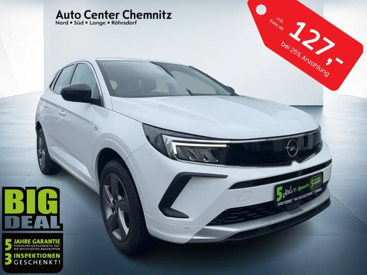 Opel Grandland AT8 Enjoy LED/Ergo/SHZ/LHZ/PDC/Kamera — Chemnitz