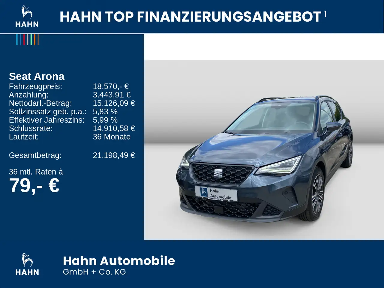 SEAT Arona 1.0TSI DSG Style LED ACC PDC DAB Klimaaut — معرض صور السيارة 2