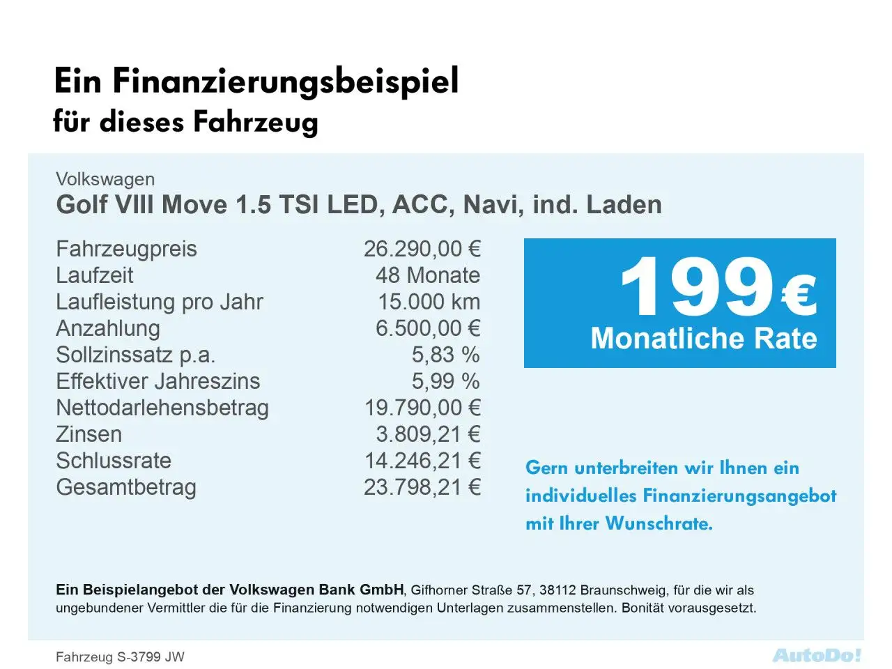 Volkswagen Golf VIII Move 1.5 TSI LED, ACC, Navi, ind. Laden — معرض صور السيارة 3
