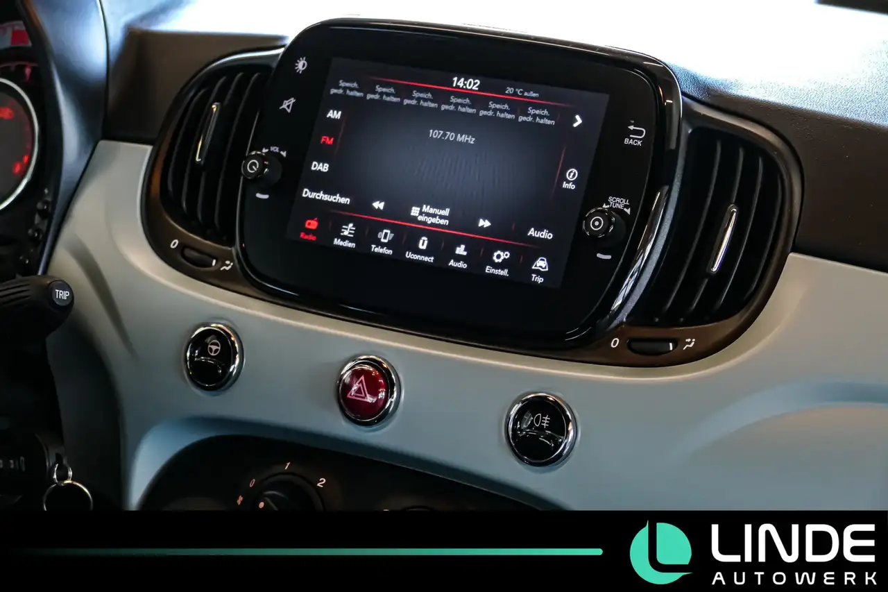 Fiat 500 | CARPLAY | TEMPOMAT | KLIMA | DAB — معرض صور السيارة 15