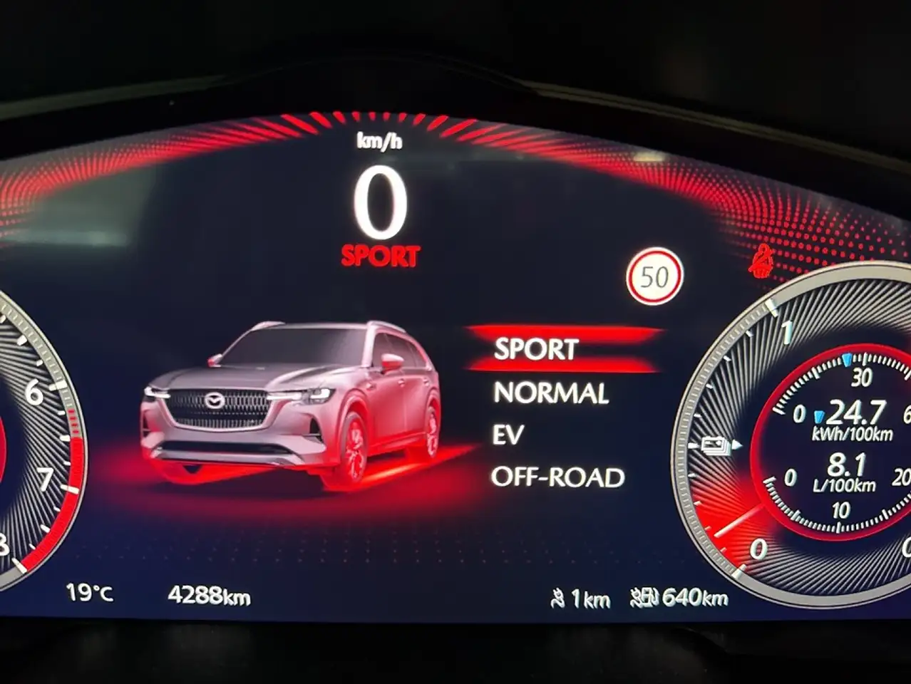 Mazda CX-80 2.5L e-SKYACTIV PHEV 327ps 8AT AWD Homura COSO — Vehicle gallery 15