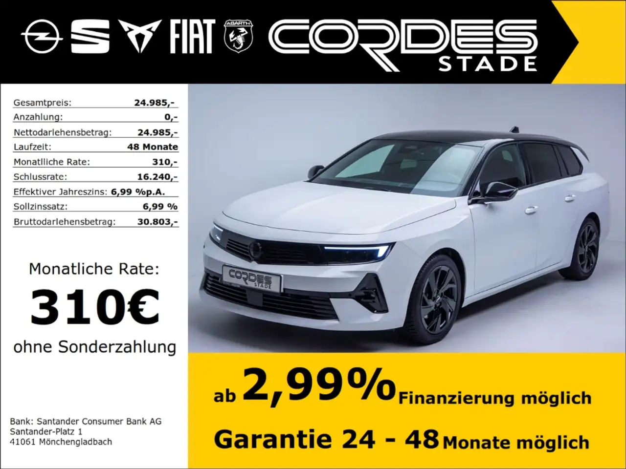 Opel Astra L Sports Tourer GS 1.2 Turbo AHK Allwetter (137) — Stade