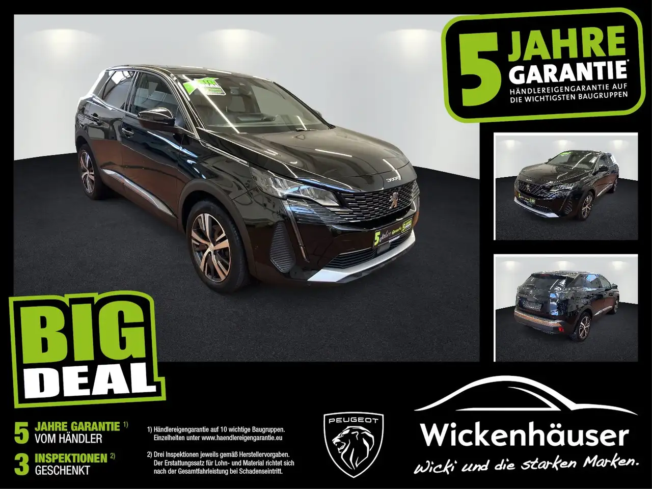 Peugeot 3008 1.2 PureTech 130 Allure Pack ACC+LED+Navi — Dachau