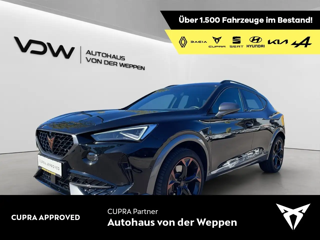 CUPRA Formentor VZ 4Drive 5JGar AHK Beats TopView SHZ — Friesenheim/Oberschopfheim