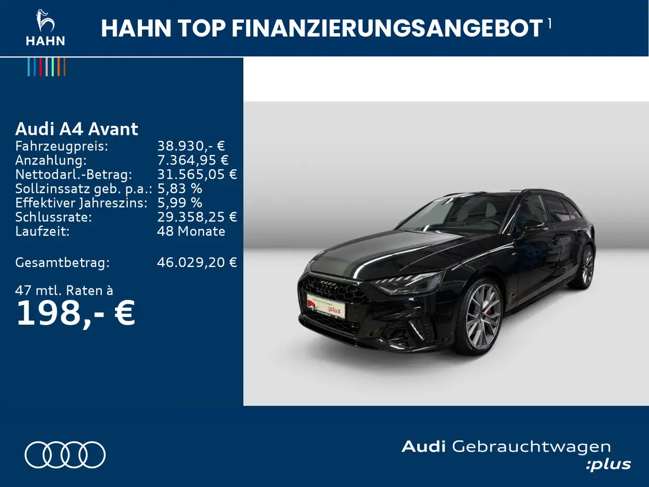 Audi A4 45 TFSI quattro S line AHK HUD Matrix L — Galería del vehículo 2