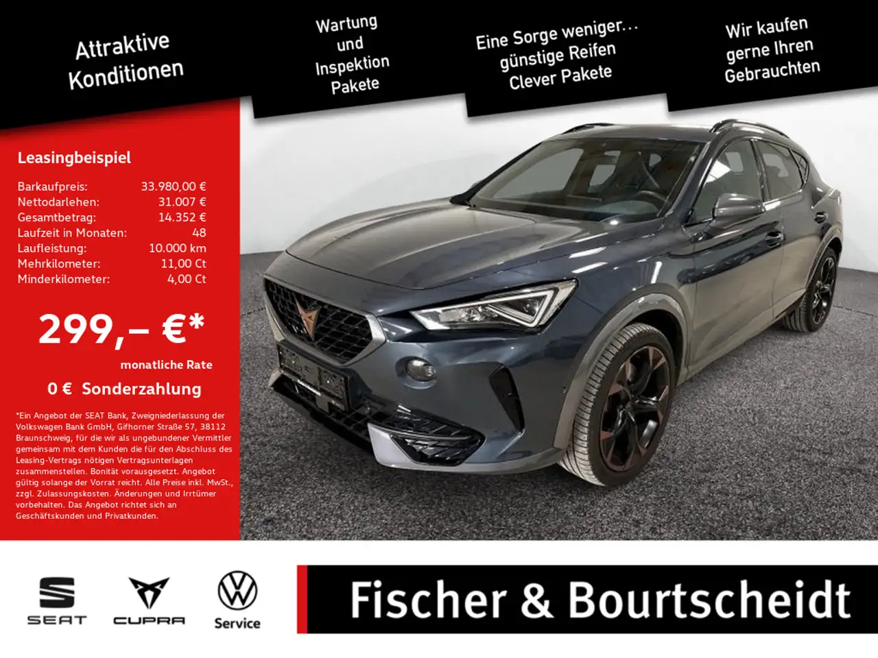 CUPRA Formentor 2.0 TSI VZ 4Drive NAVI AHK ACC LED — Lohmar