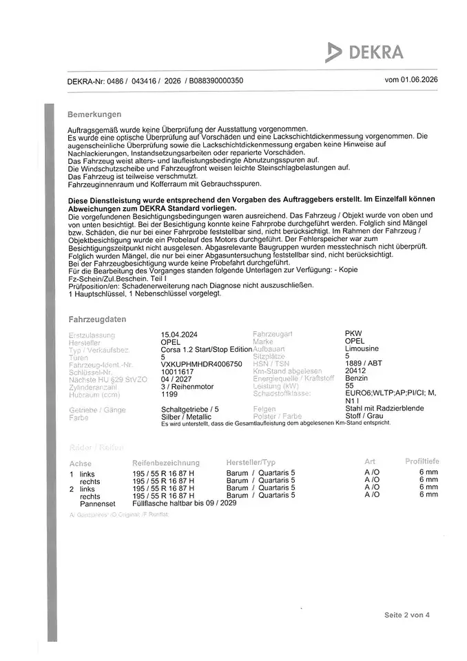 Opel Corsa F 1.2 PDC+Facelift+SpurH — معرض صور السيارة 4