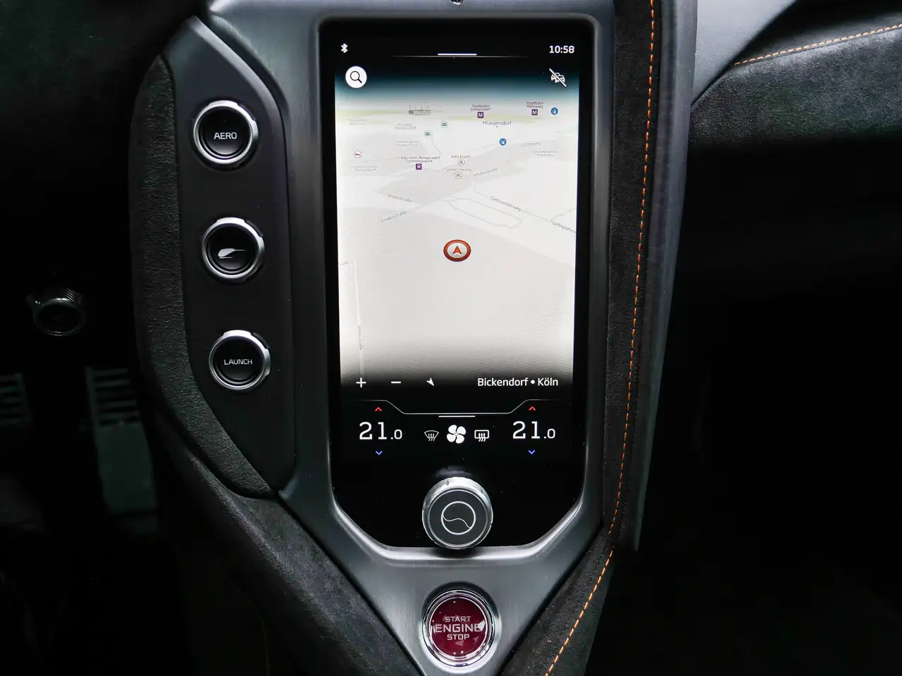 McLaren 750S Coupé Ventura Orange, Interior Carbon — Galerie du véhicule 17
