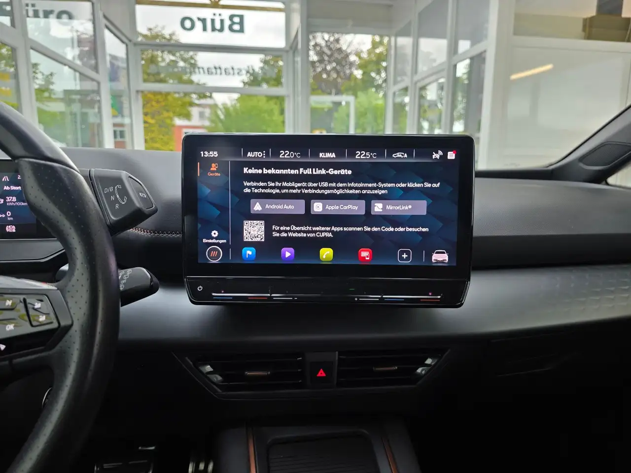 CUPRA Born 150 kW Wärmepumpe 19 Zoll Typhoon — معرض صور السيارة 28