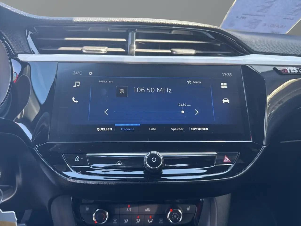 Opel Corsa F YES 1.2 100PS LenkradHZG SHZ Klima LED Privacyve — Galería del vehículo 16
