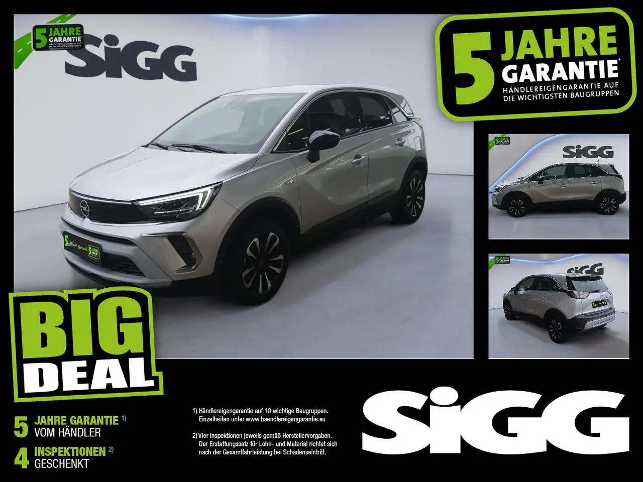 Opel Crossland Elegance Paket Kamera, Allwetterreifen — Affing