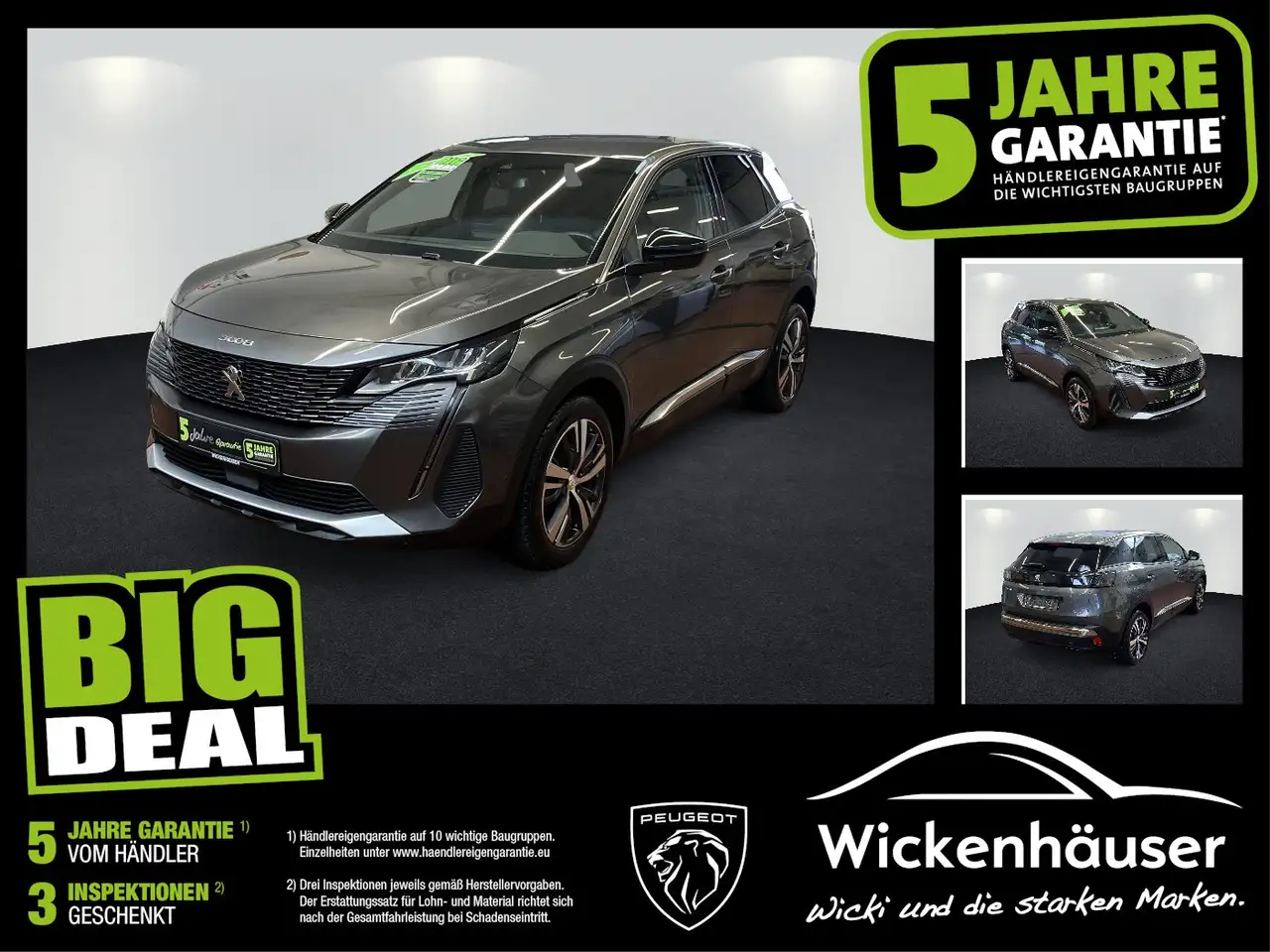 Peugeot 3008 1.2 PureTech 130 Allure Pack ACC+LED+Navi — München