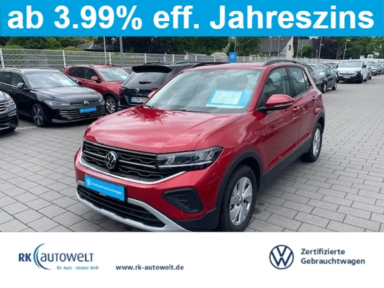 Volkswagen T-Cross 1.0 TSI DSG Life Navi LED ACC Apple CarPlay Androi — Soest
