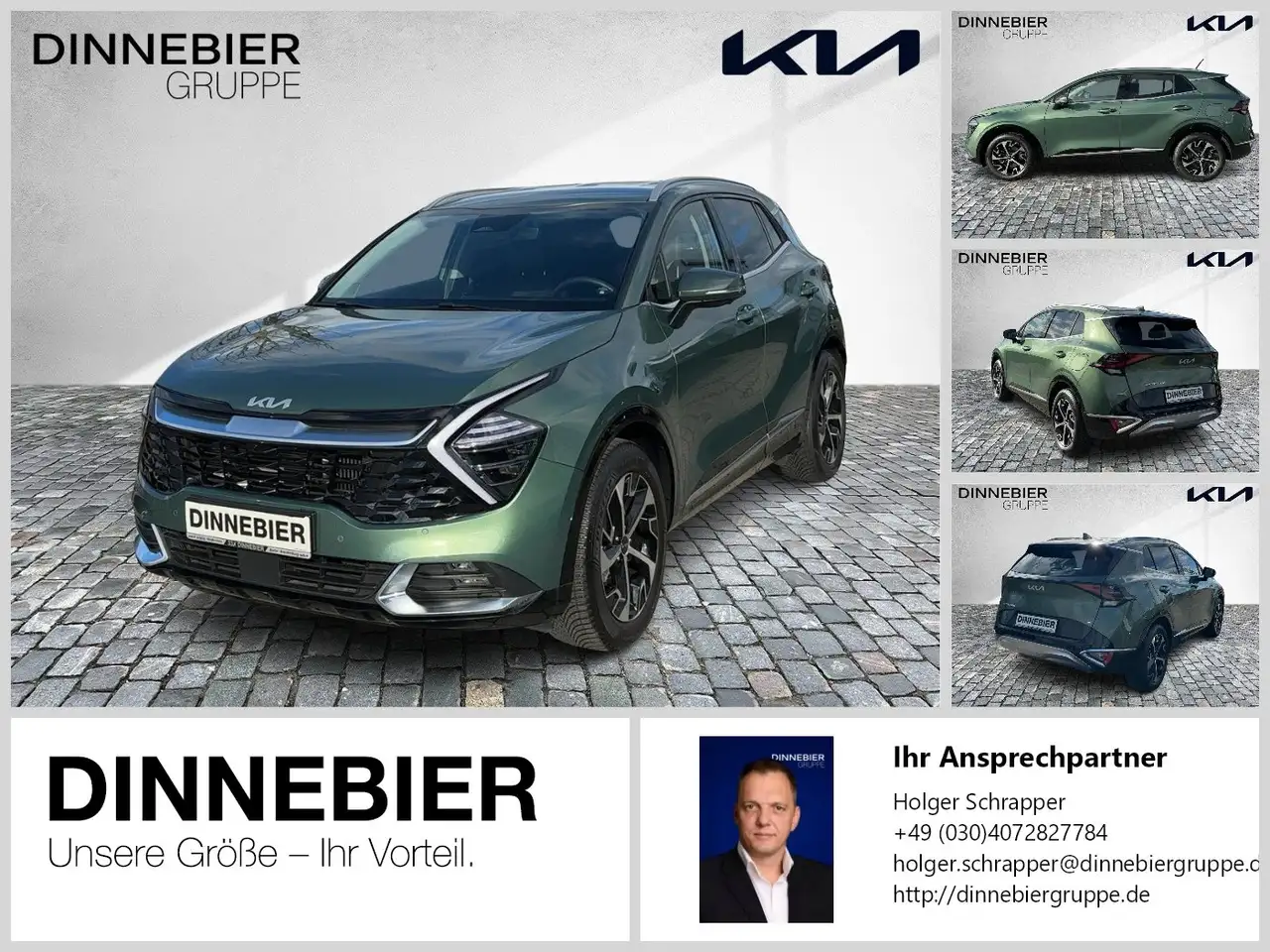 Kia Sportage Spirit 1.6T LED+360°Kamera+Navi+AHK — Berlin