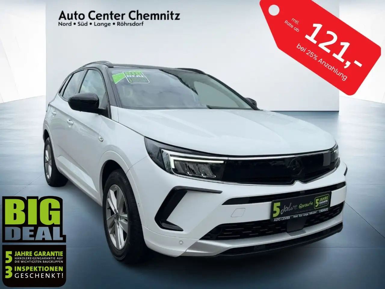 Opel Grandland 1.2 Enjoy StylePaket/LED/Ergo/PDC/Kam — Chemnitz