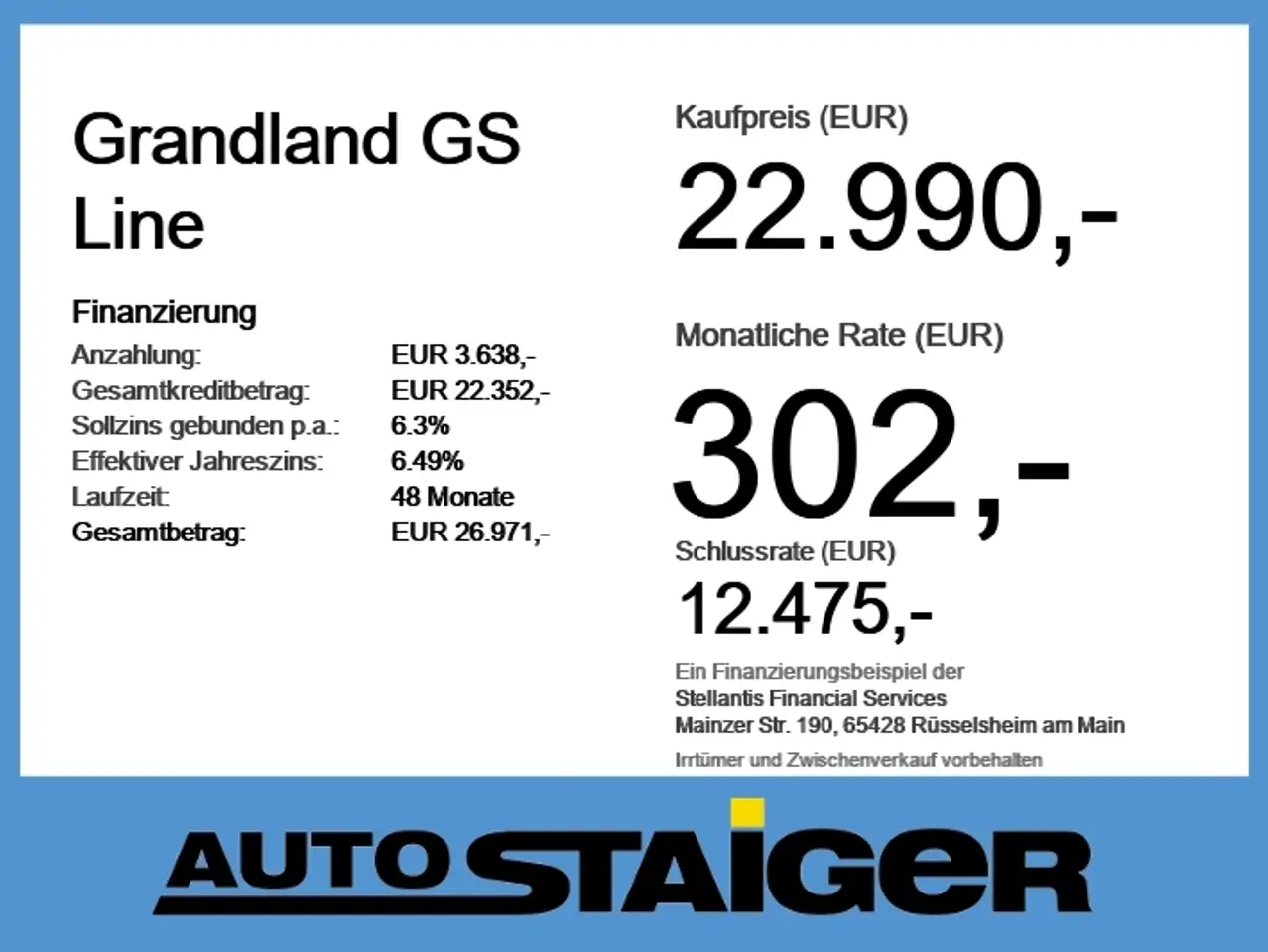 Opel Grandland GS Line Alcantara,Navi, ACC, LED-Licht, — Vehicle gallery 6