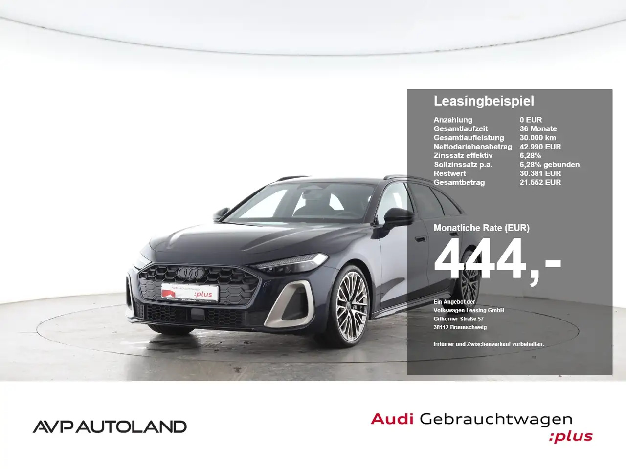 Audi A5 Avant TFSI quattro edition one S line +WKR — Plattling