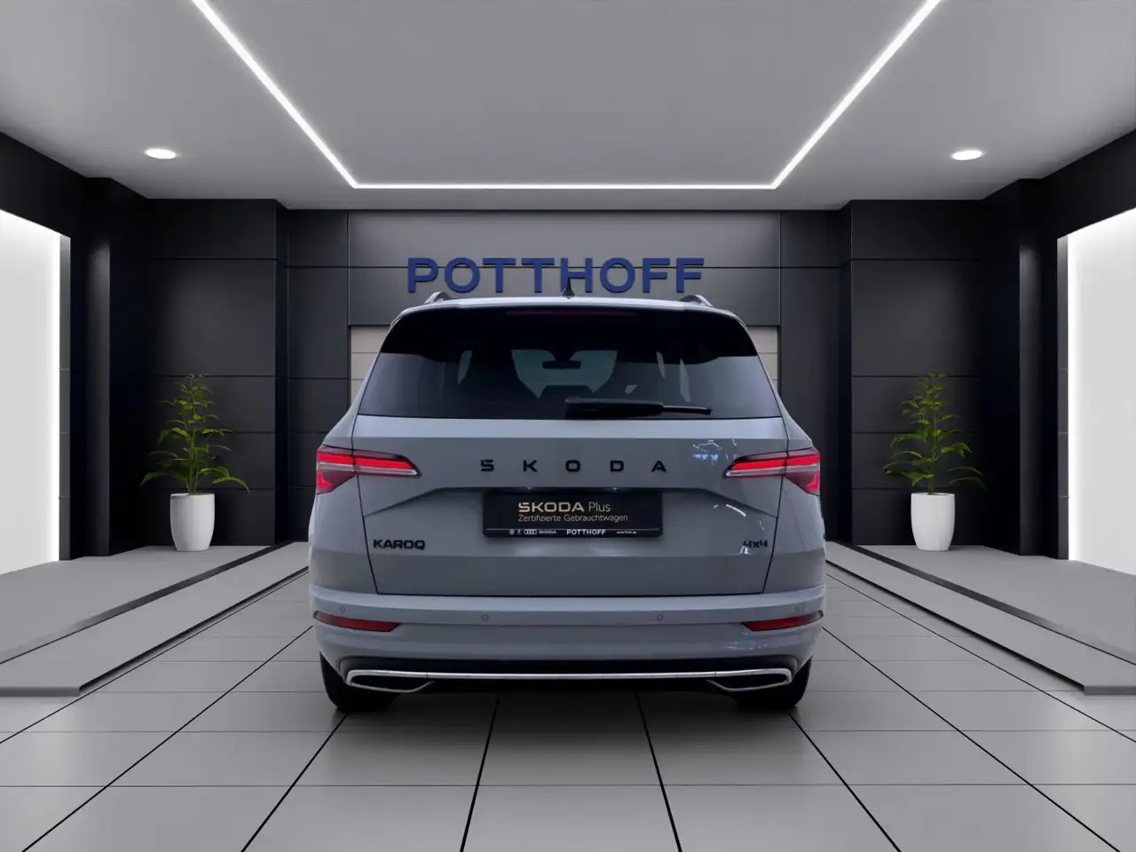 Skoda Karoq 2.0 TSI DSG 4x4 SPORTLINE SITZHZG PDC VIRT — معرض صور السيارة 3