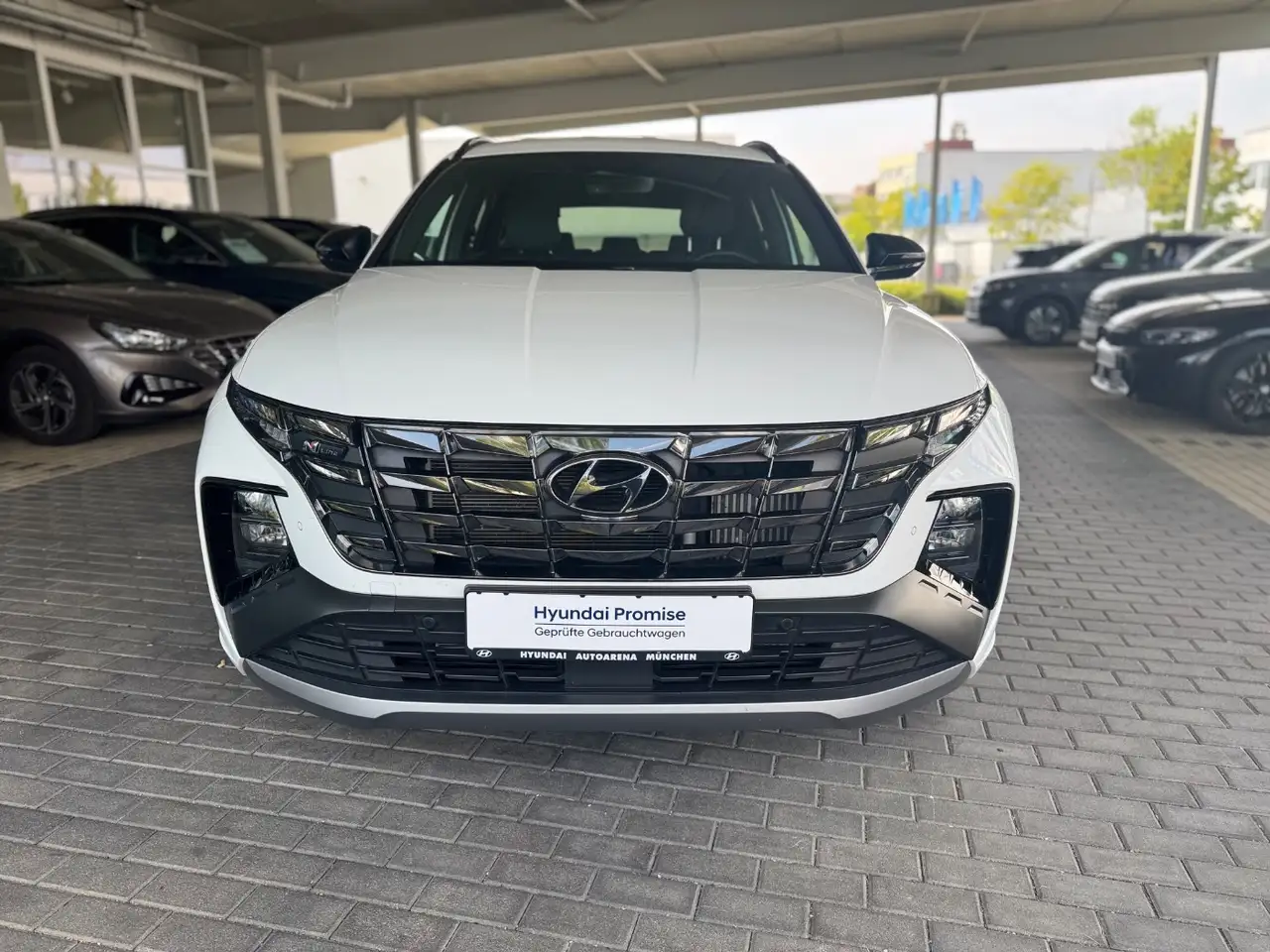Hyundai TUCSON 1.6 T-GDI N Line 4xSHZ ACC AUT Bel.Sitz — Vehicle gallery 3
