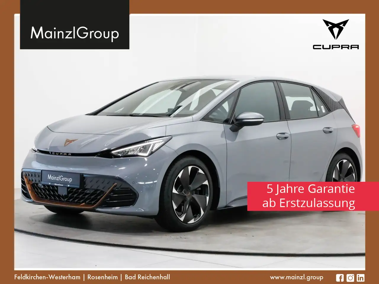 CUPRA Born 63kW SHZ PDC CarPlay Klima — Feldkirchen - Westerham