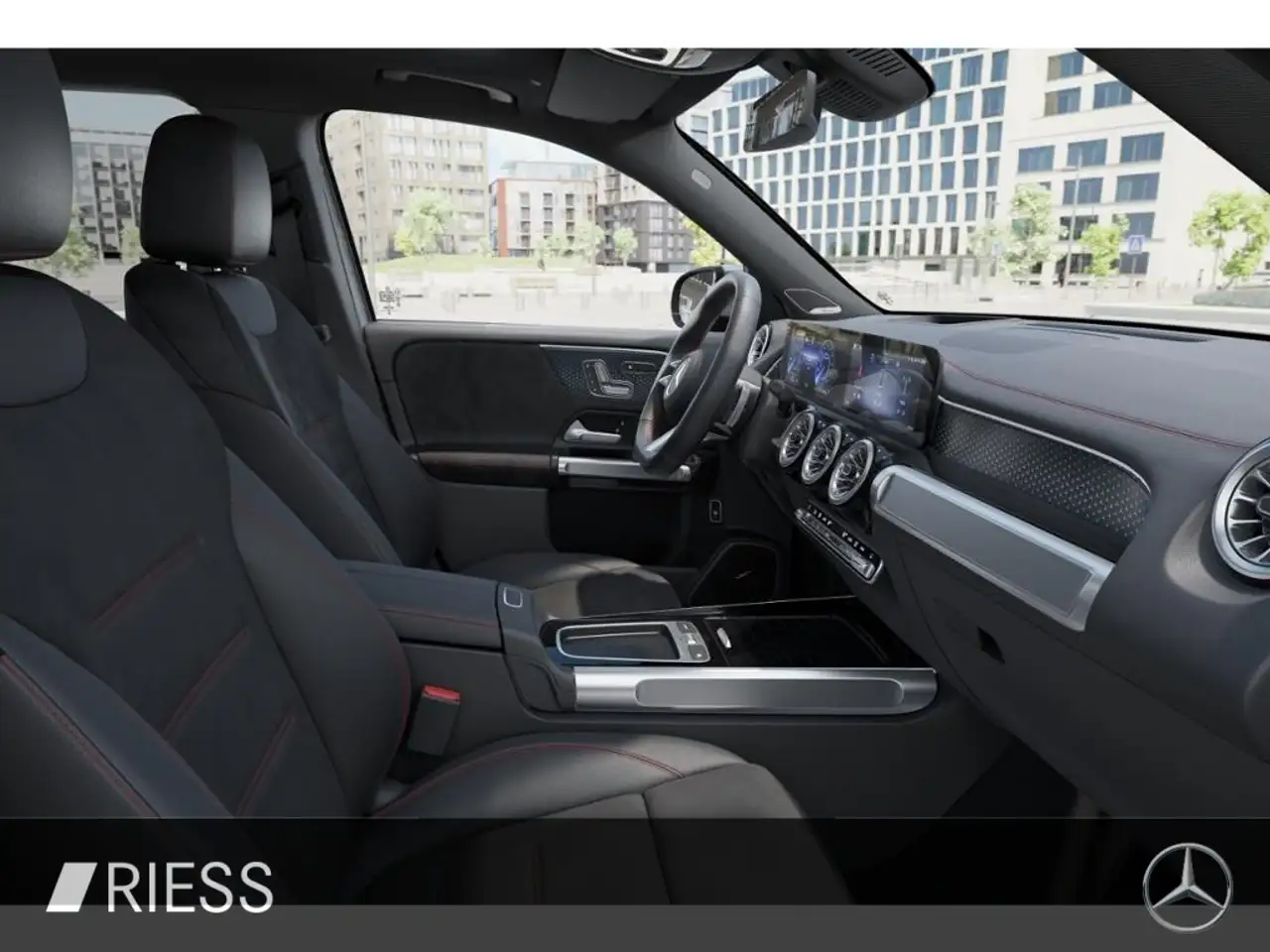 Mercedes-Benz EQB 300 4M AMG Sport Distr Pano Burme 360 HUD 18" — معرض صور السيارة 11