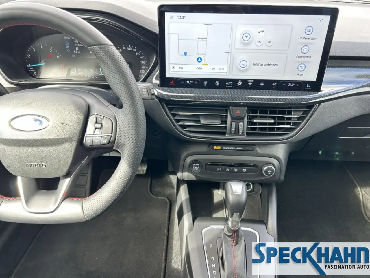Ford Focus Turnier ST-Line 1.0 EcoBoost Mild-Hybrid Notruf Na — معرض صور السيارة 18