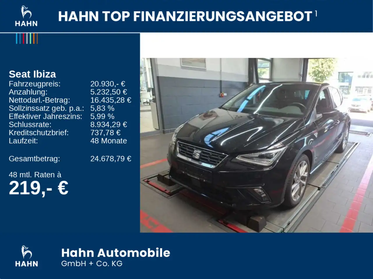 SEAT Ibiza 1.0 TSI FR LED PDC ACC Kamera Lane — Vehicle gallery 2