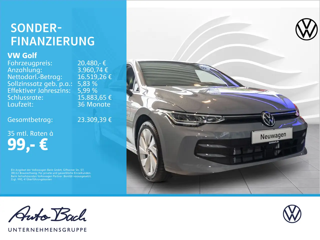 Volkswagen Golf VIII 1.5 TSI "Life" LED Digital Cockpit Pan — Galerie du véhicule 2