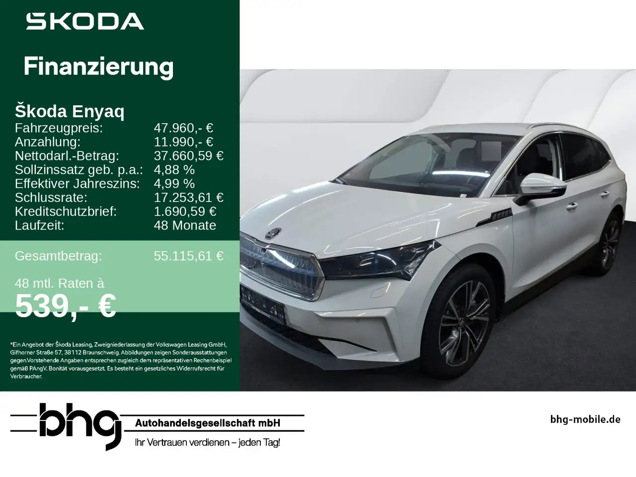 Skoda Enyaq 85 — Mössingen