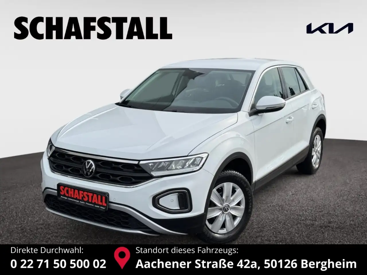 Volkswagen T-Roc 1. Hand wenig KM Carplay Sitzheizung PDC DAB — Elsdorf