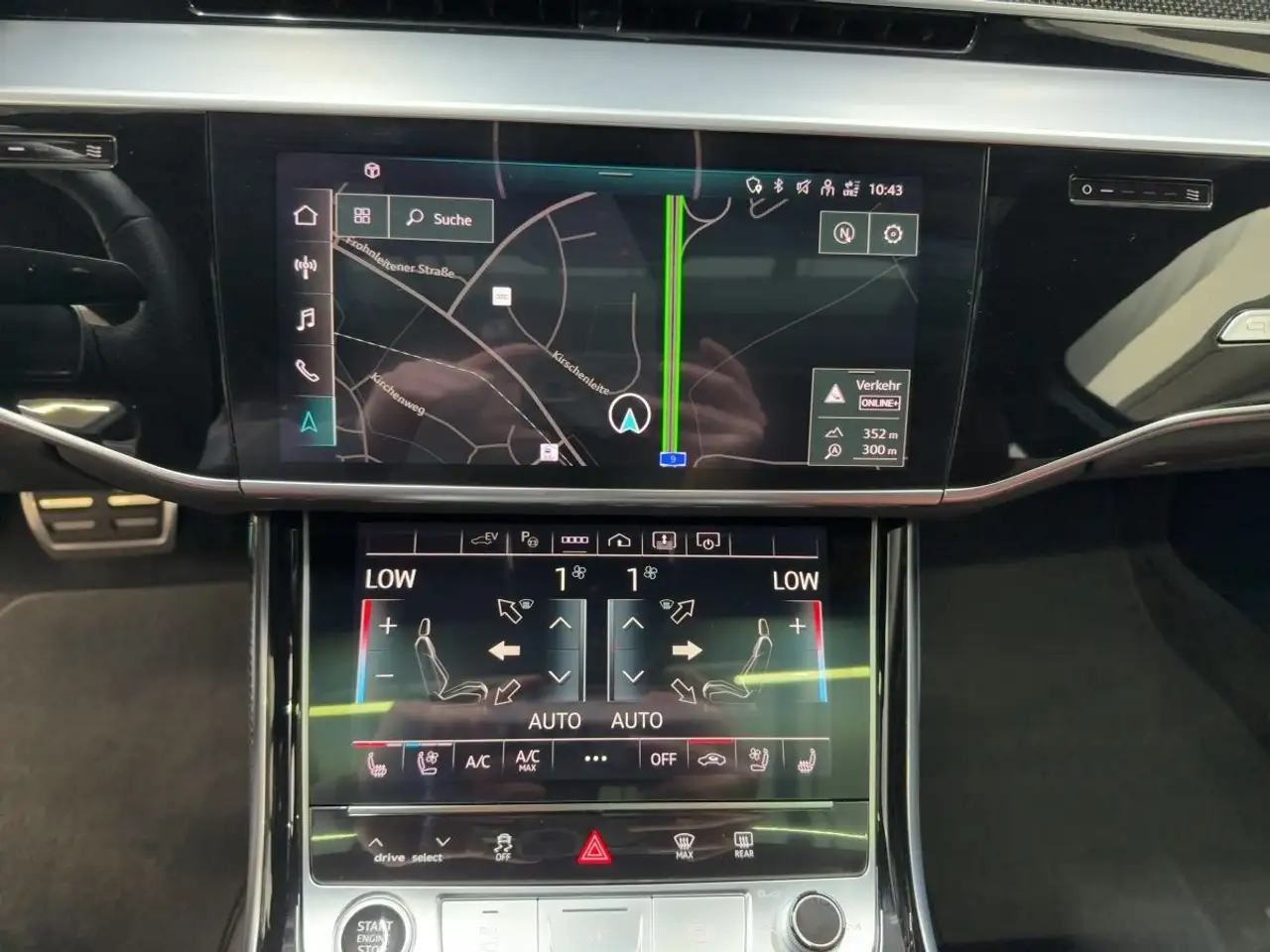 Audi A8 3.0 V6 60 TFSI e S-line Matrix LED Pano Bang — معرض صور السيارة 17