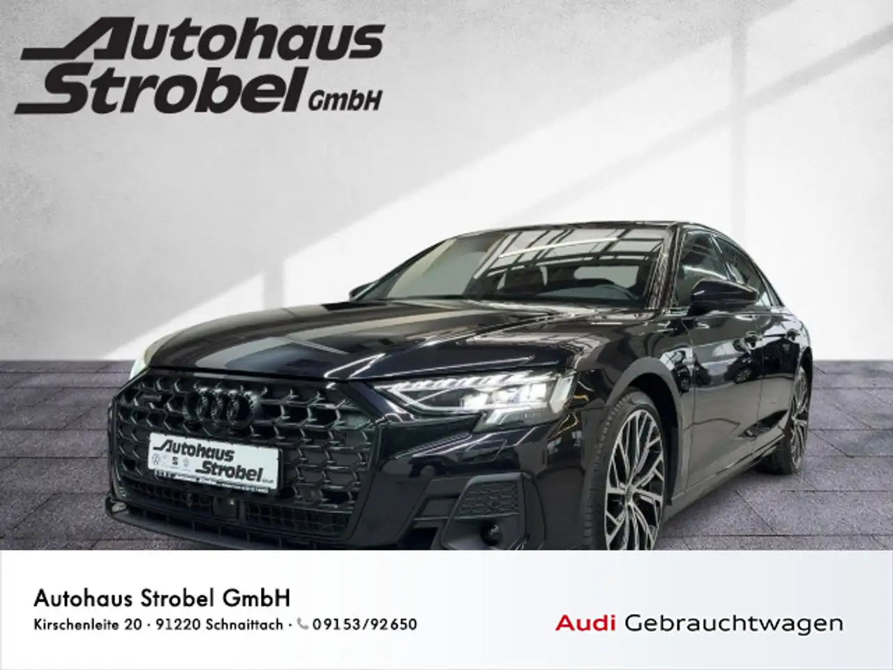 Audi A8 3.0 V6 60 TFSI e S-line Matrix LED Pano Bang — Schnaittach