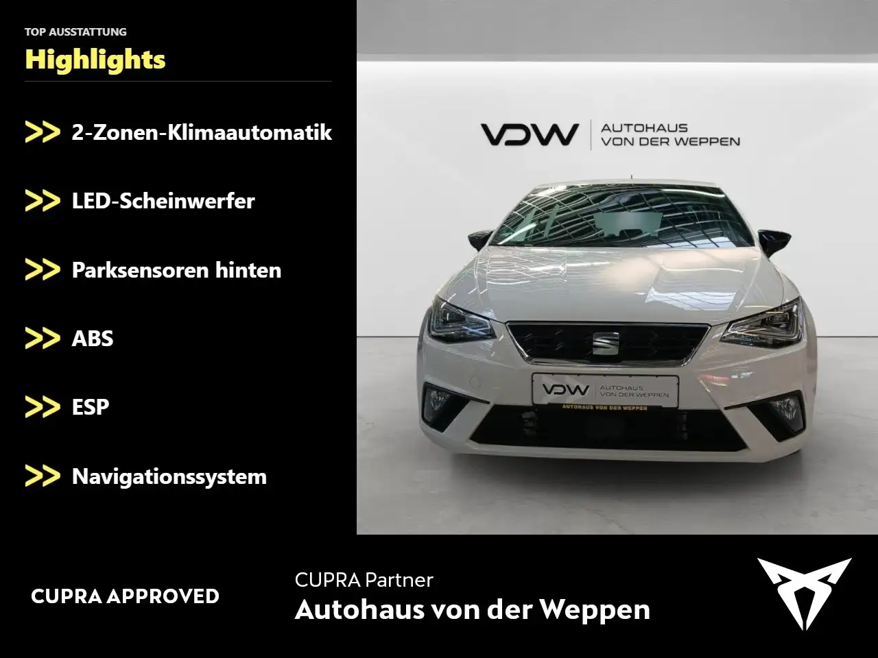 SEAT Ibiza FR/ PDC/Ganzjahresreifen/Sitzheizung Klima Navi — معرض صور السيارة 2