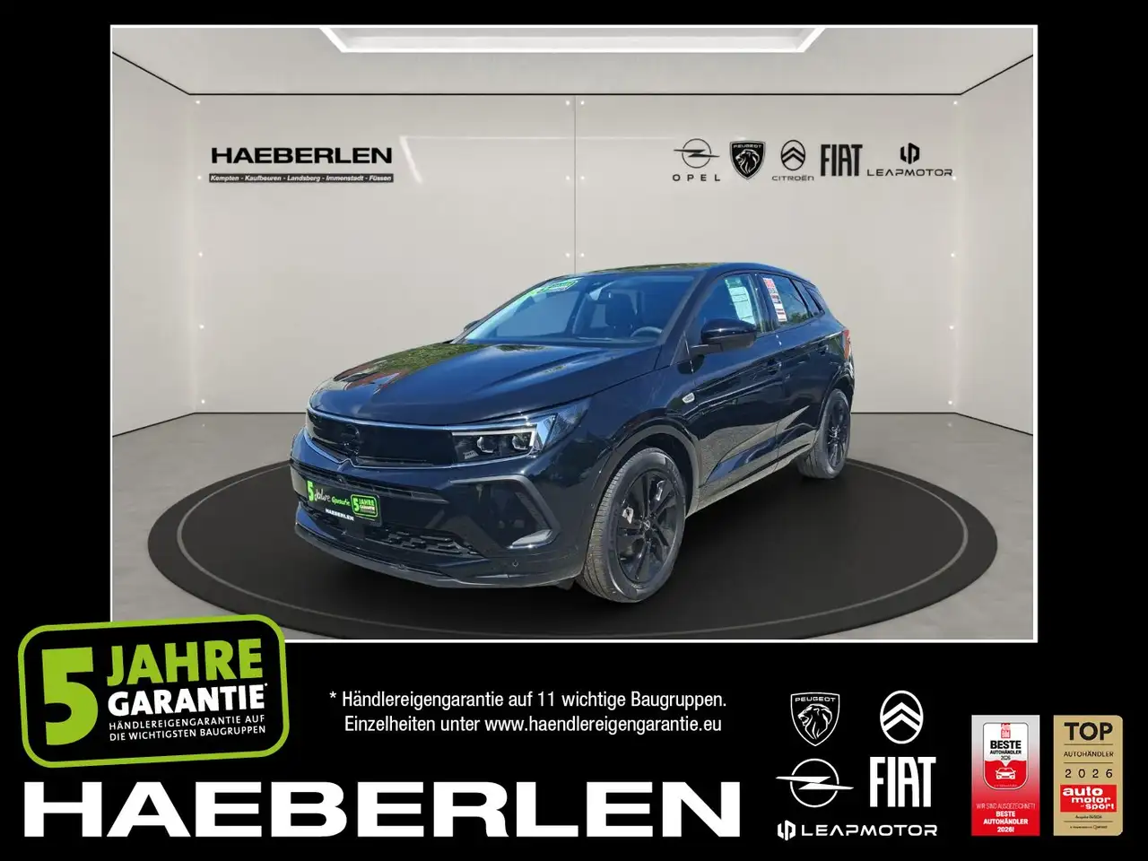 Opel Grandland 1.2 GS Line LED+Navi+SHZ+2xKlima+360 — Immenstadt
