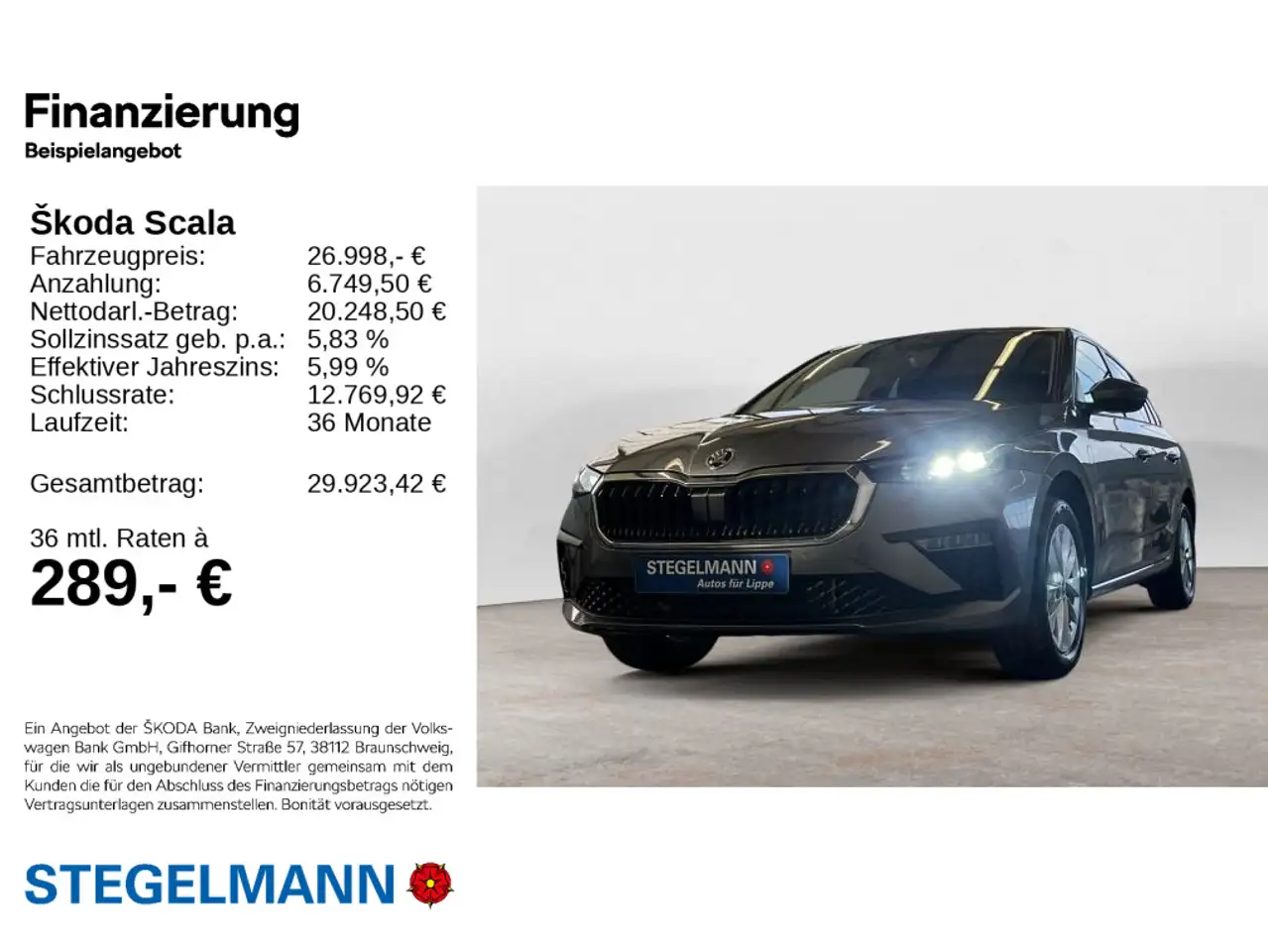 Skoda Scala 1.0 TSI DSG Selection — Galerie du véhicule 2