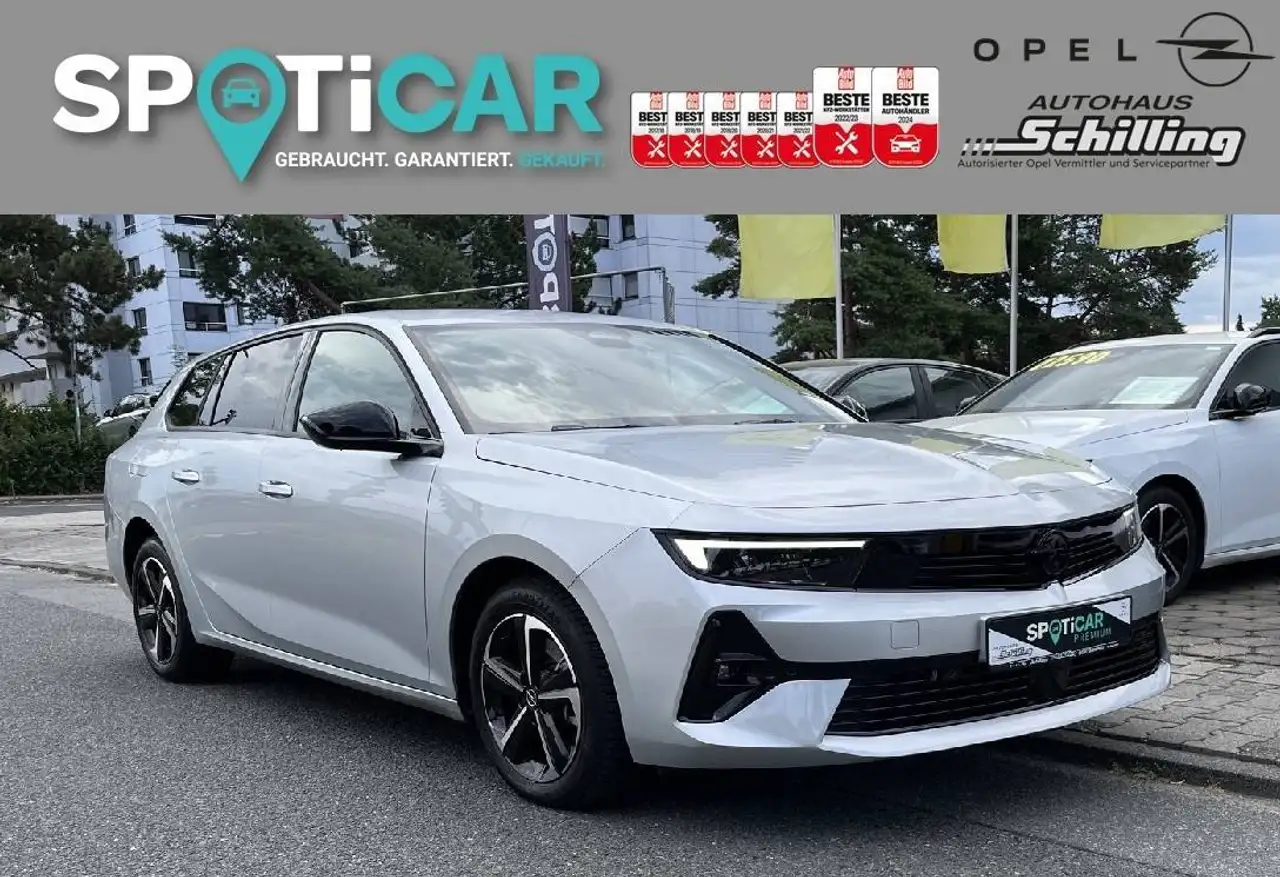 Opel Astra Astra Sports Tourer 1.2 Turbo Automatik GS Navi Ergositz Notruf R-Kam 360° Allwetterreifen — Griesheim