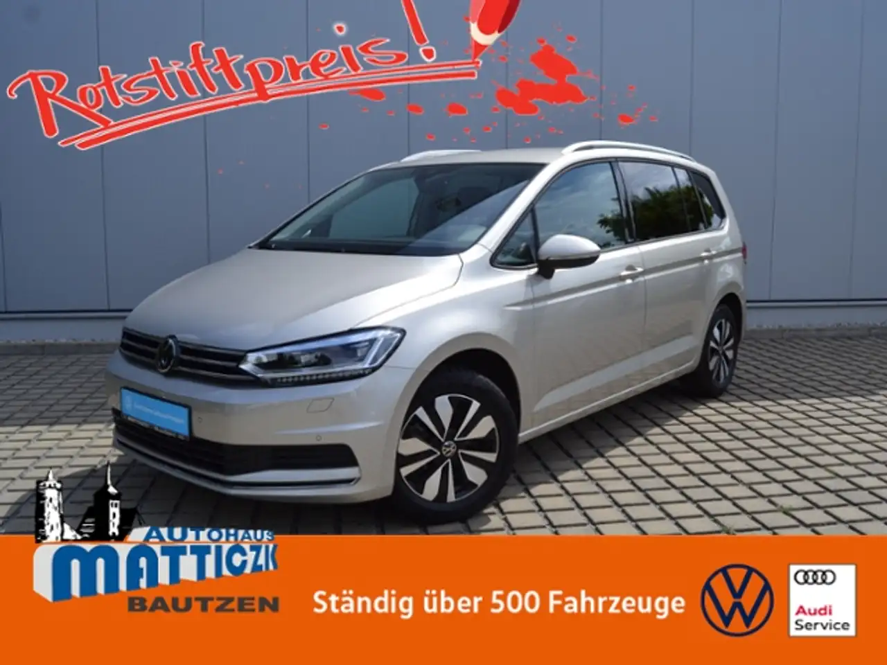 Volkswagen Touran 1.5 TSI Move 7-SITZER/IQ.DRIVE-PAKET/LED/NAVI/ACC — Bautzen