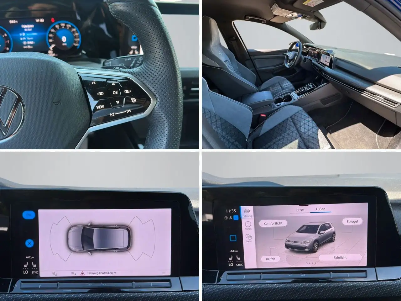 Volkswagen Golf 8 R-Line 1.5 eTSI DSG | LED | ACC | DAB — معرض صور السيارة 25