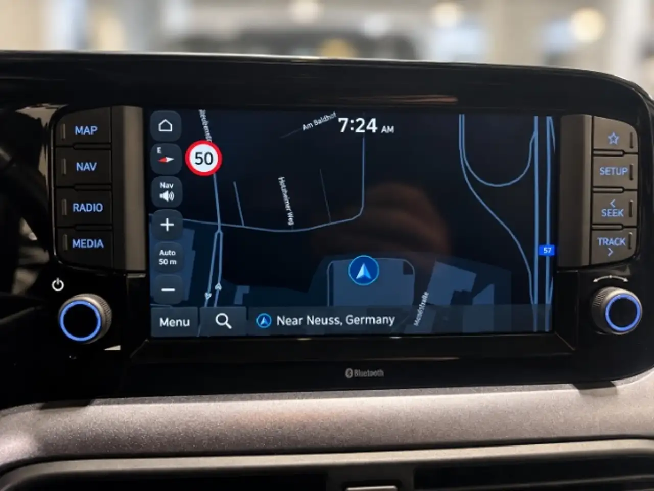 Hyundai i10 1.2 Prime NAvi+Sitzheizung+Rückfahrkamera+DAB — معرض صور السيارة 9