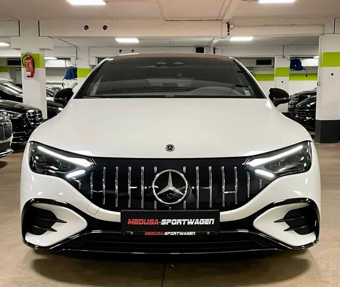 Mercedes-Benz Sonstige EQE AMG 43 4M HYPERSCREEN CARBON NIGHTPACK FULL! — Vehicle gallery 3