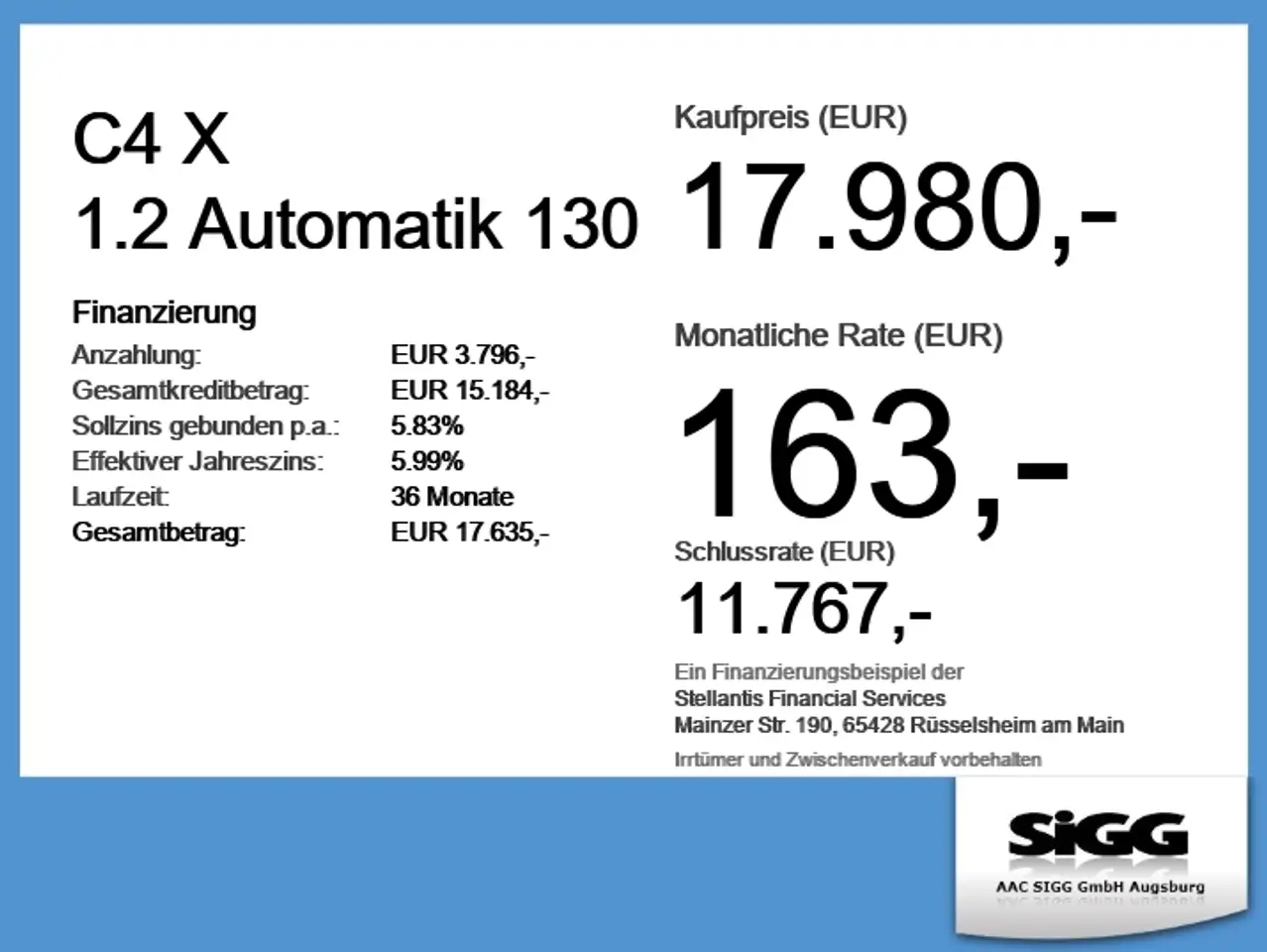 Citroen C4 X 1.2 Automatik 130 Vollausstattung, Allwette — Vehicle gallery 6